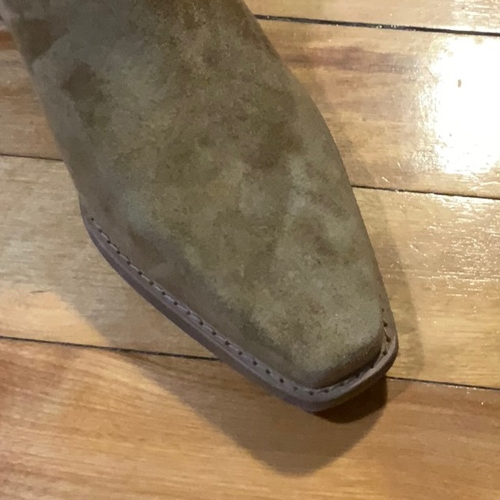 Tory Burch Alce Tan suede 45 mm boot in size 10 - Picture 7 of 8